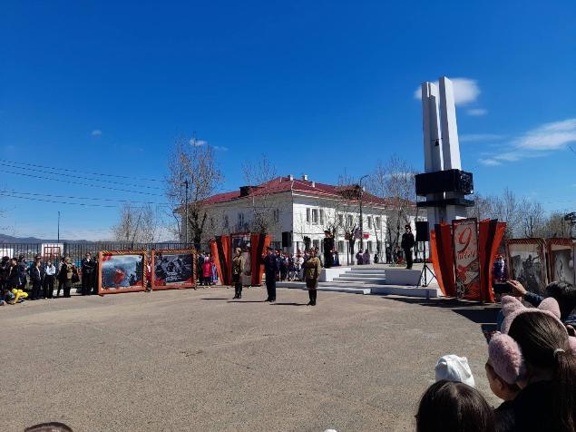 Торжественные митинги, возложение цветов к бюстам Героев Советского Союза посвященные 78-й годовщине Победы в Великой Отечественной Войне 1941-1945 гг.