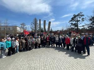 Торжественный митинг, посвященный 79-ой годовщине Победы в Великой Отечественной войны.